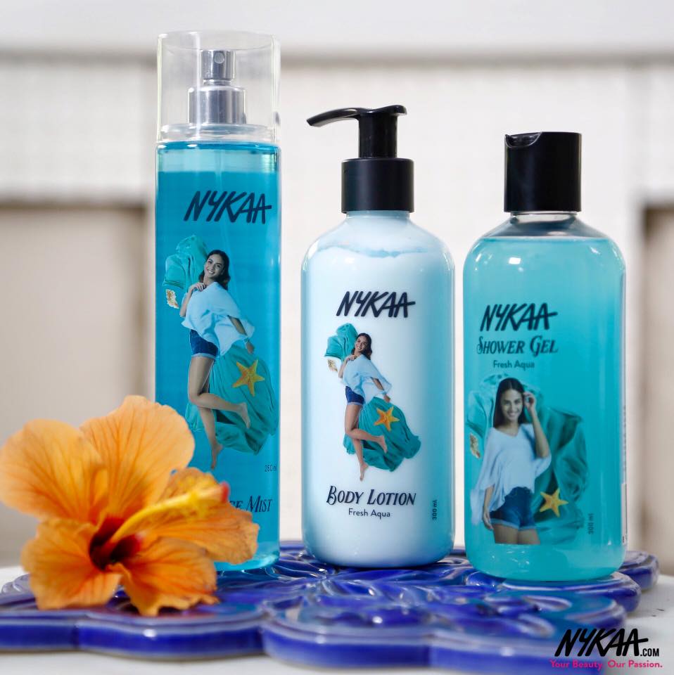 Nykaa bath and body products launch